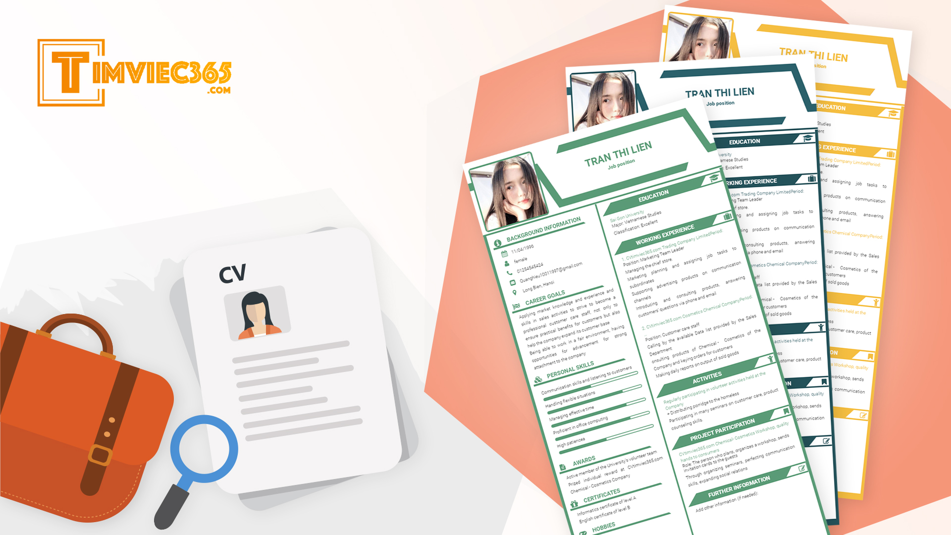 lưu ý sử dụng mẫu CV xin việc tiếng Anh file word