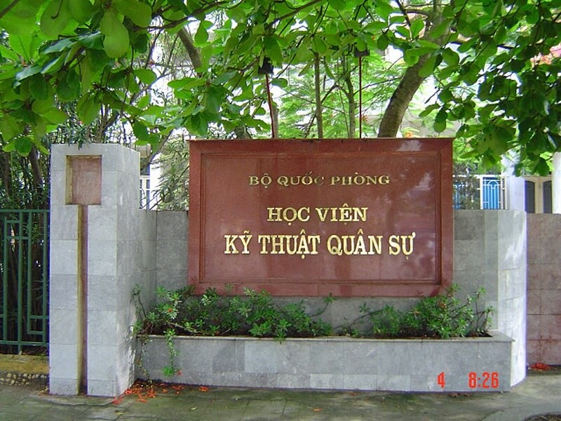 Các ngành của Học viện Kỹ thuật Quân sự hệ đại học